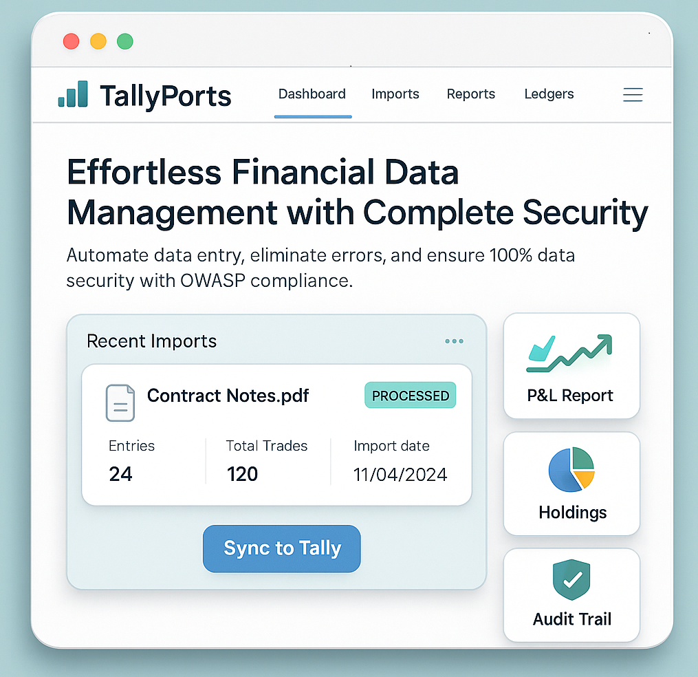 TallyPorts dashboard preview